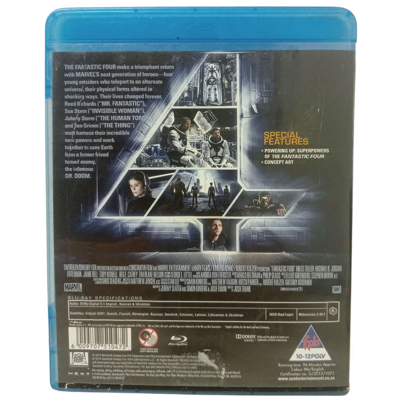 Fant4stic Blu-Ray