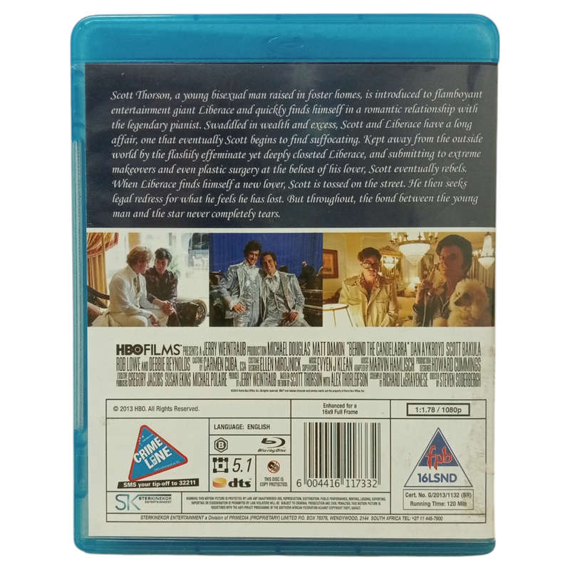 Behind The Candelabra Blu-Ray