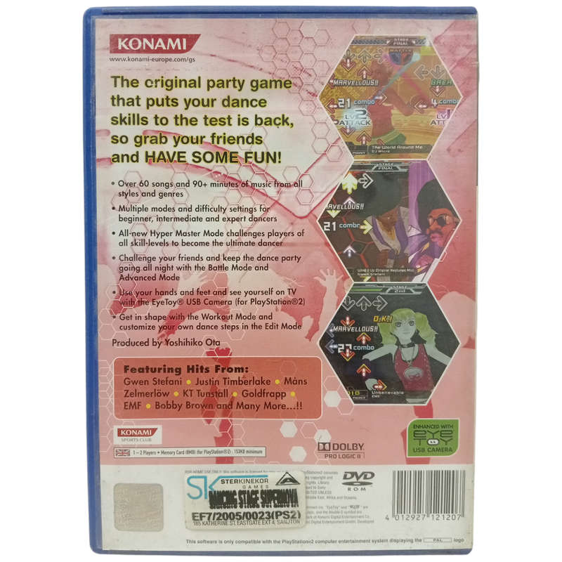 Dancing Stage 2 - Super Nova PlayStation 2
