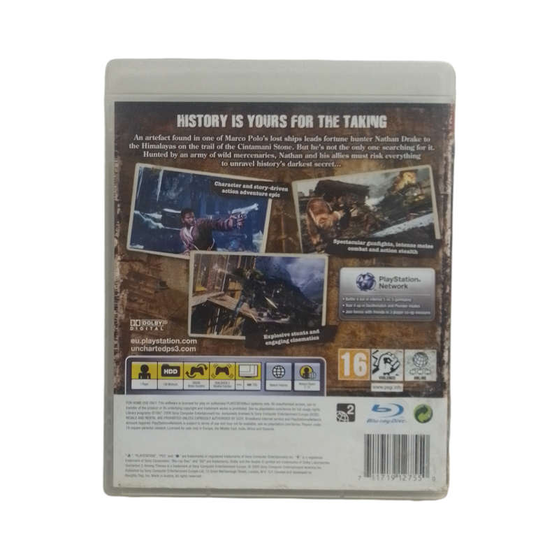 Uncharted 2 - Among Thieves PlayStation 3