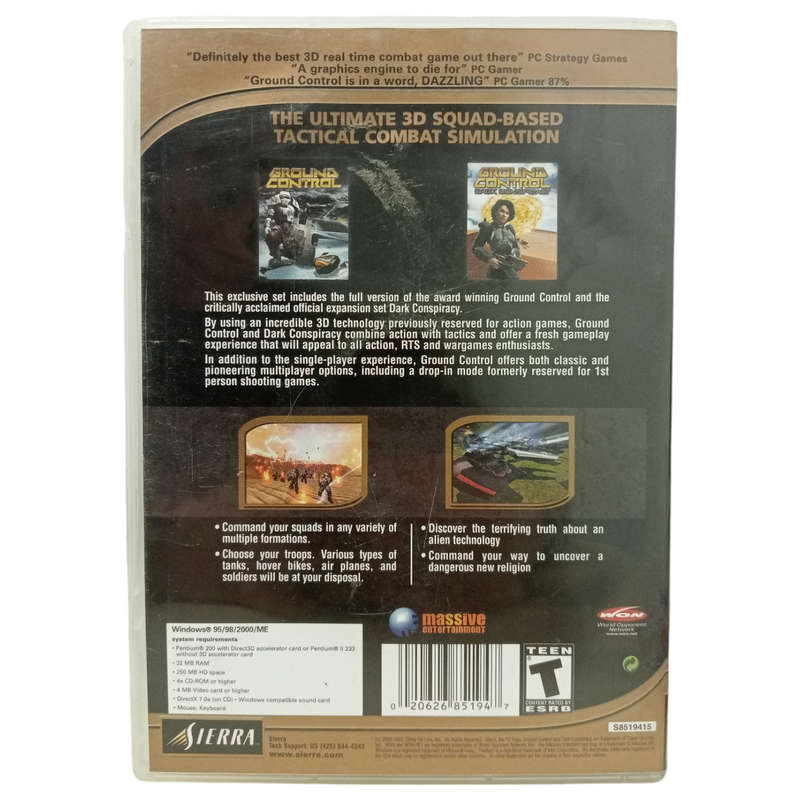 Ground Control PC (CD)