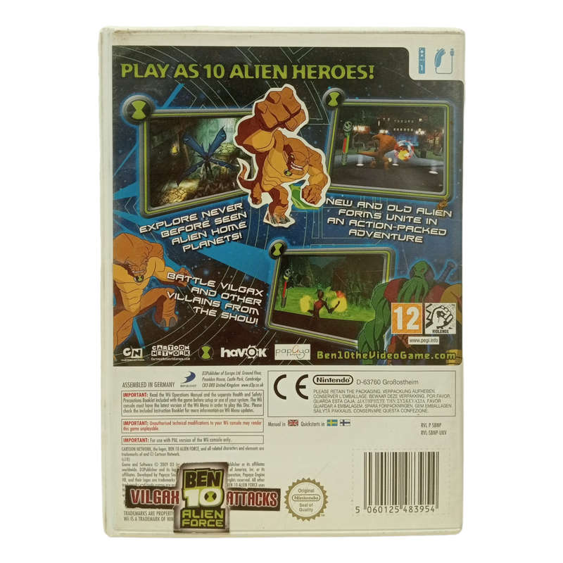 Ben 10 Alien Force - Vilgax Attacks Wii