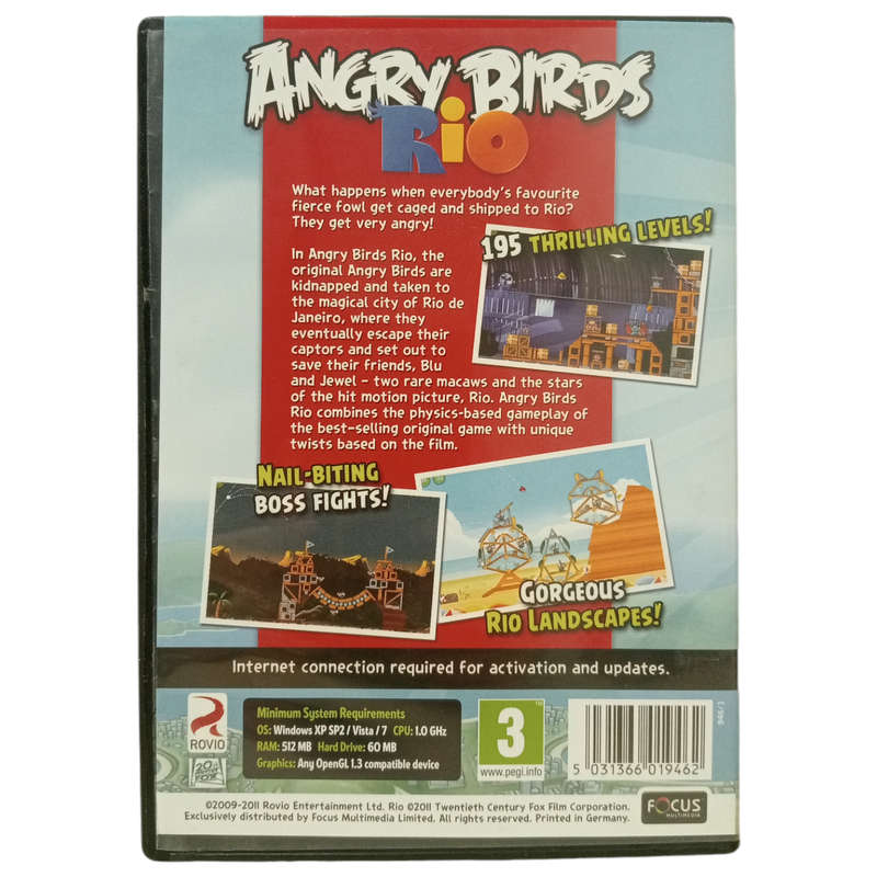 Angry Birds - Rio PC (CD)
