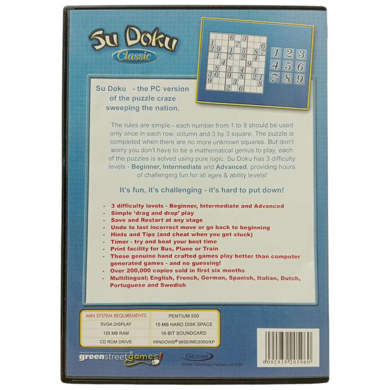 Su Doku Classic PC (CD)