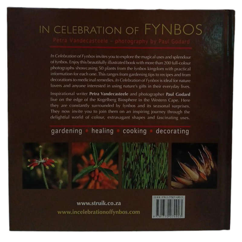 2008 In Celebration of Fynbos by Petra Vandecasteele Hardcover w/o Dustjacket