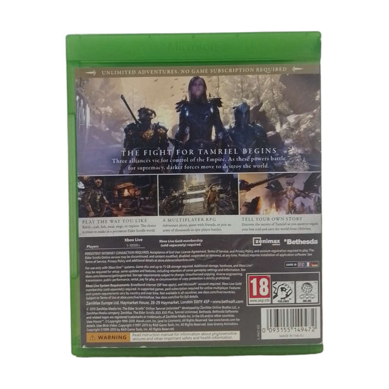 The Elder Scrolls Xbox One