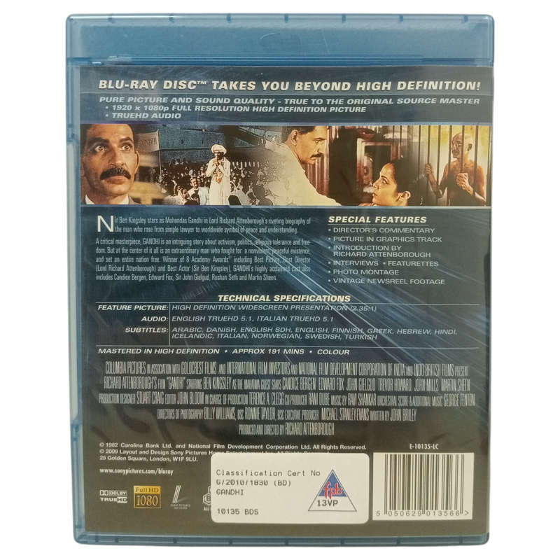 Gandhi Blu-Ray