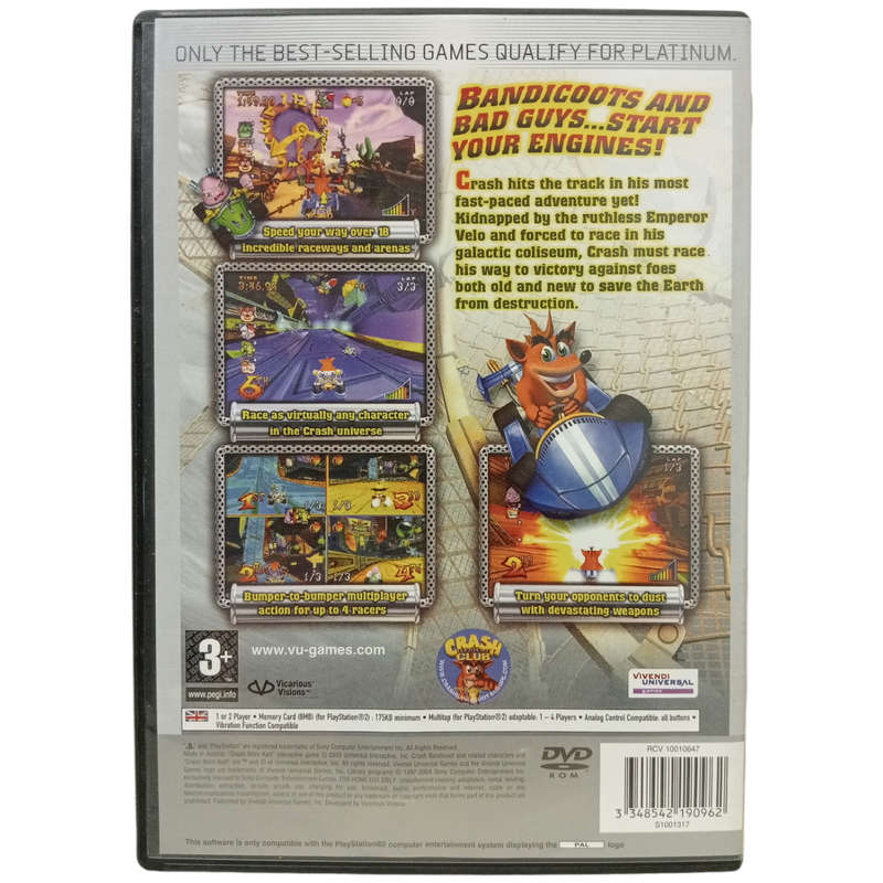 Crash - Nitro Kart Play Station 2