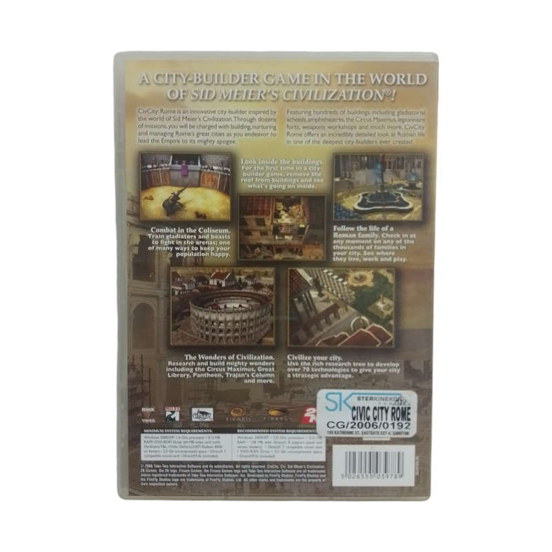 Civcity - Rome PC (DVD)
