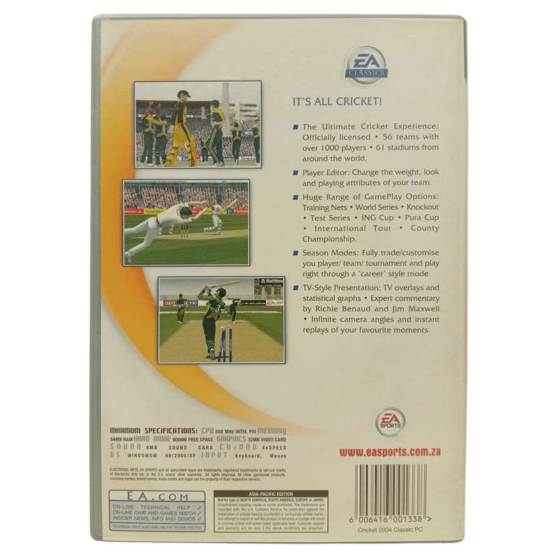 Cricket 2004 PC