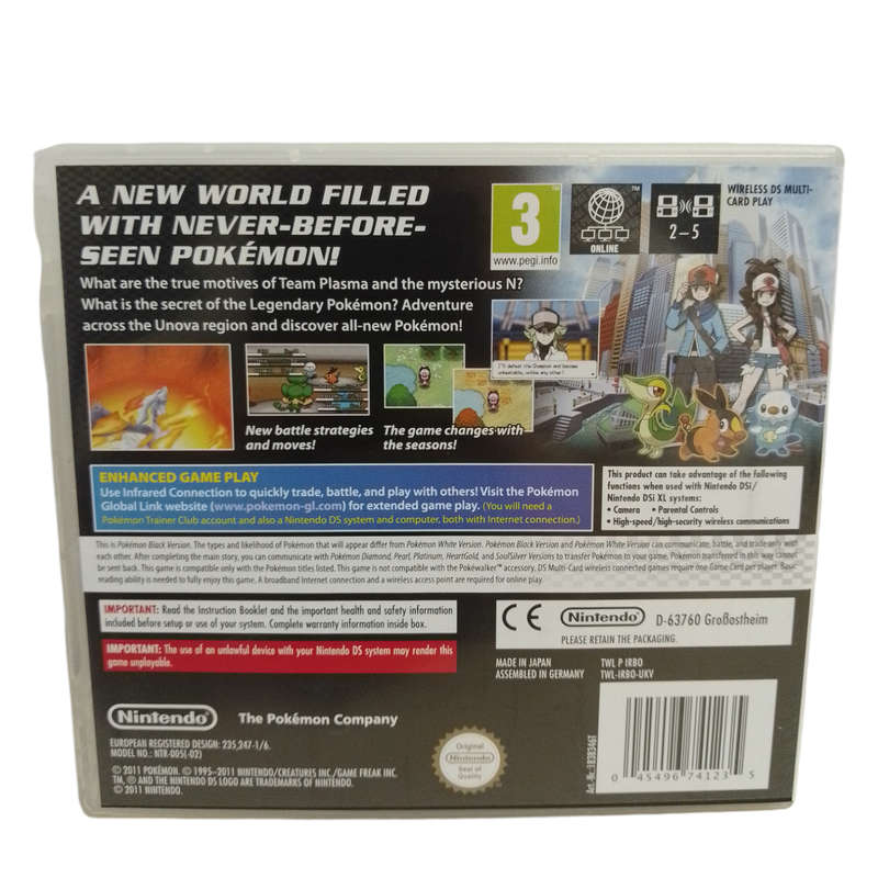 Pokémon - Black Version Nintendo DS