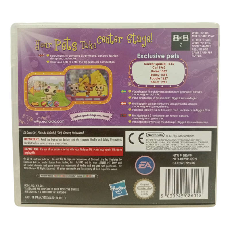 Littlest Pet Shop 3 - Biggest Stars Nintendo DS