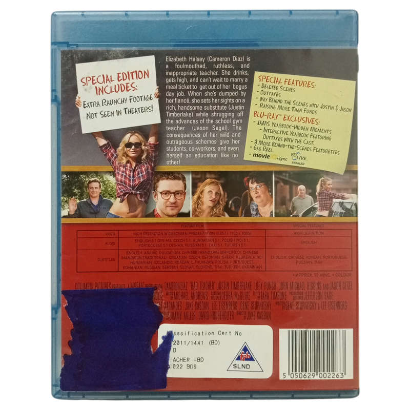 Bad Teacher Blu-Ray