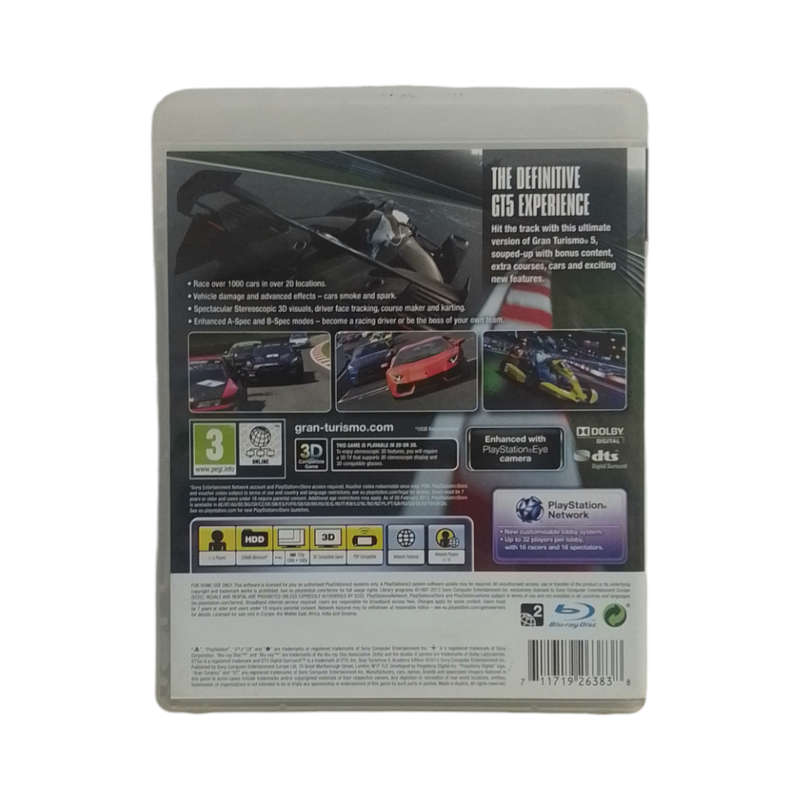 Gran Tourismo 5 -The Real Driving Simulator PlayStation 3