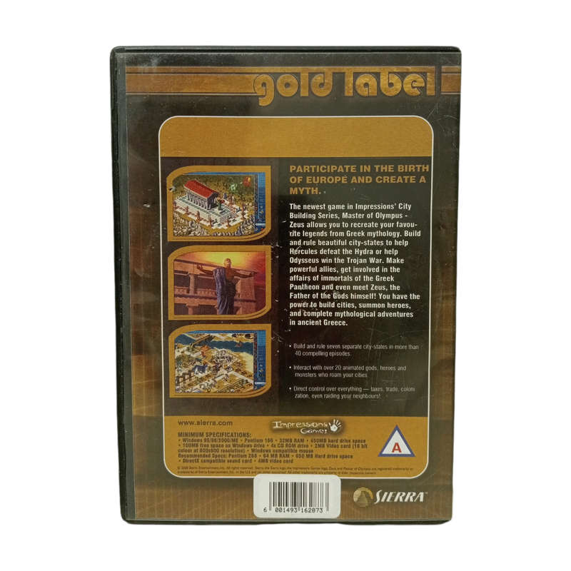 Master of Olympus - Zeus PC (CD)
