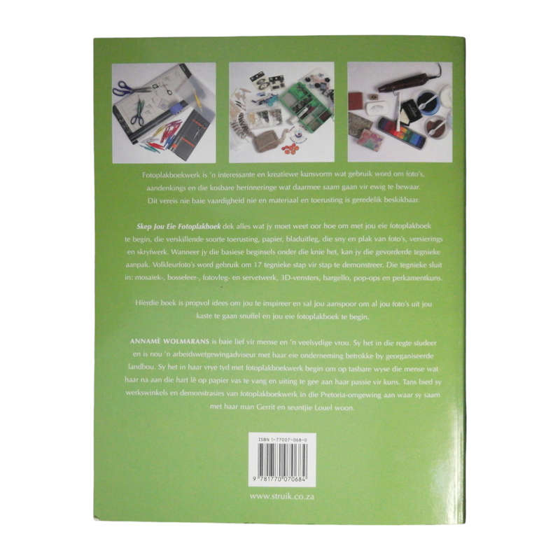 2005 Skep Jou Eie Fotoplakboek by Anname Wolmarans Softcover