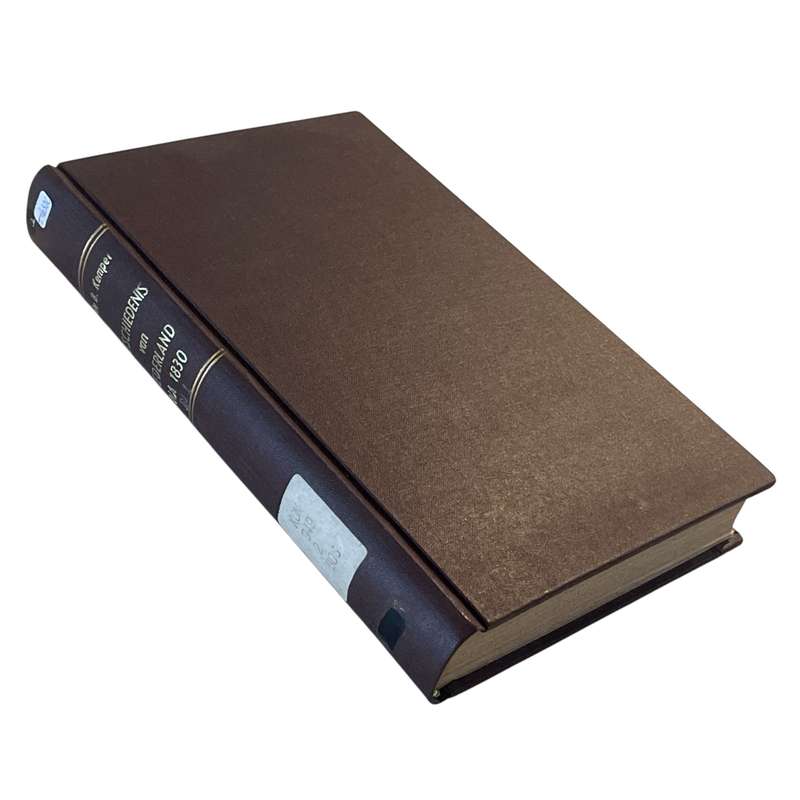 1873 Geschiedenis Van Nederland Na 1830 by J De Bosch Kemper Hardcover w/o Dustjacket