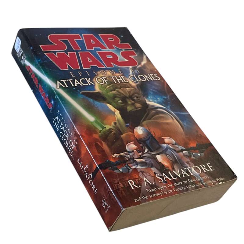 2003 Star Wars - Episode 2 - Attack Of The Clones by R. A. Salvatore Softcover