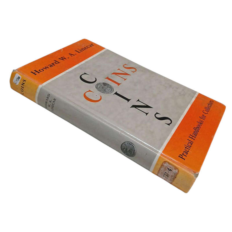 1955 Coins Practical Handbook for Collectors by Howard W.A. Linecar Hardcover w/Dustjacket