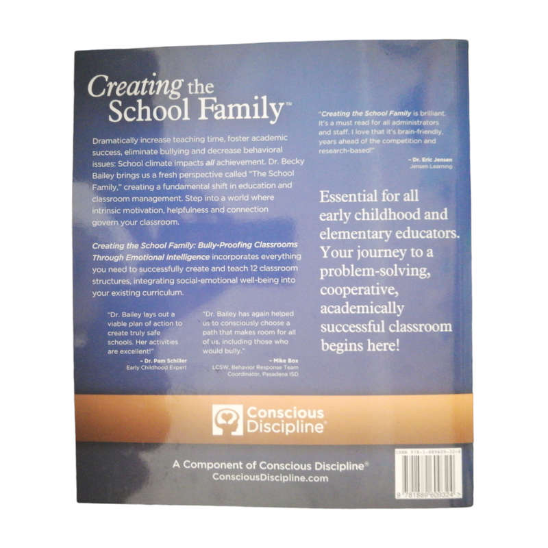 2011 Creating The School Family by Dr. Becky Bailey Softcover