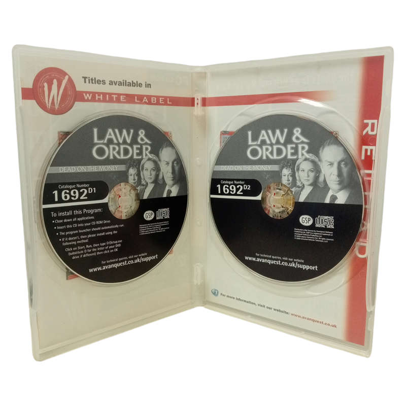 Law & Order - Dead On The Money PC (CD)