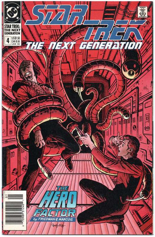 1990 Star Trek- The Next Generation Issue 4 and 5 NM 2 Comic Set Softcover