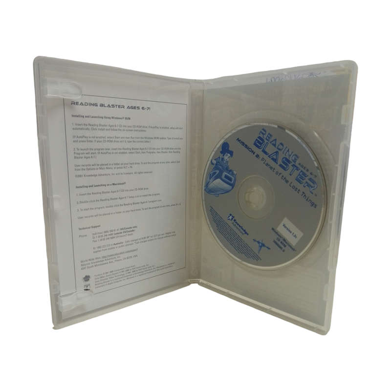 Reading Blaster - Mission 2: Planet Of The Lost Things PC