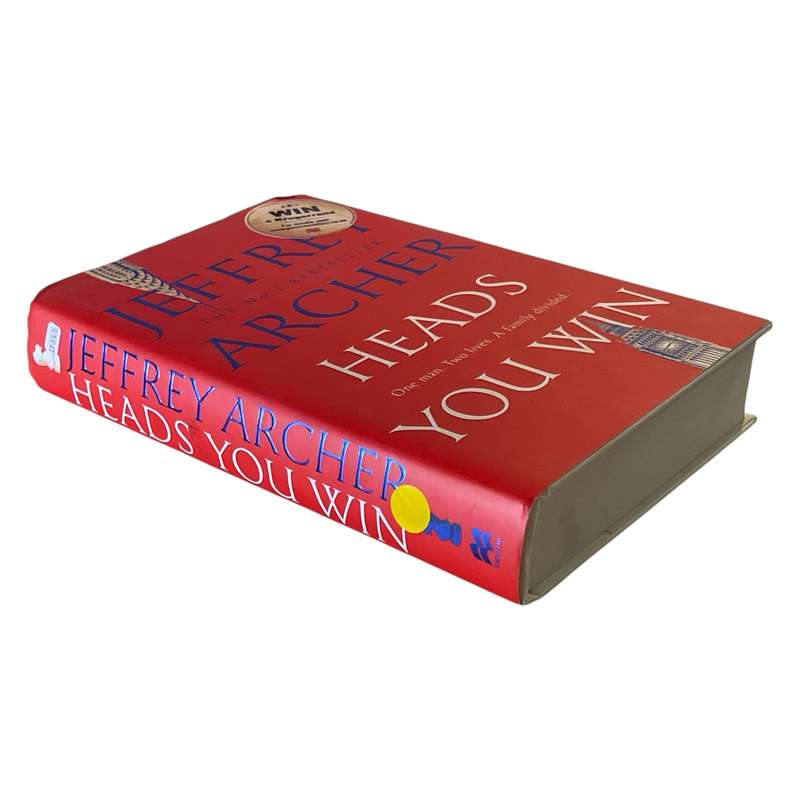 2018 Heads You Win by Jeffrey Archer Hardcover w/Dustjacket