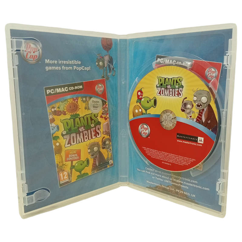 Plants Vs Zombies PC (CD)