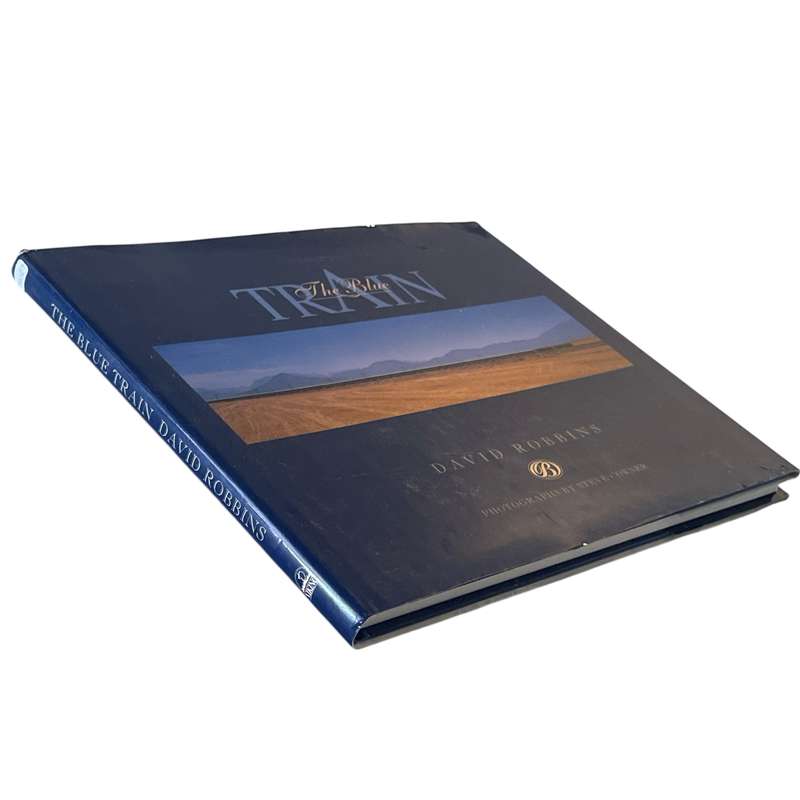 1993 The Blue Train by David Robbins Hardcover w/Dustjacket