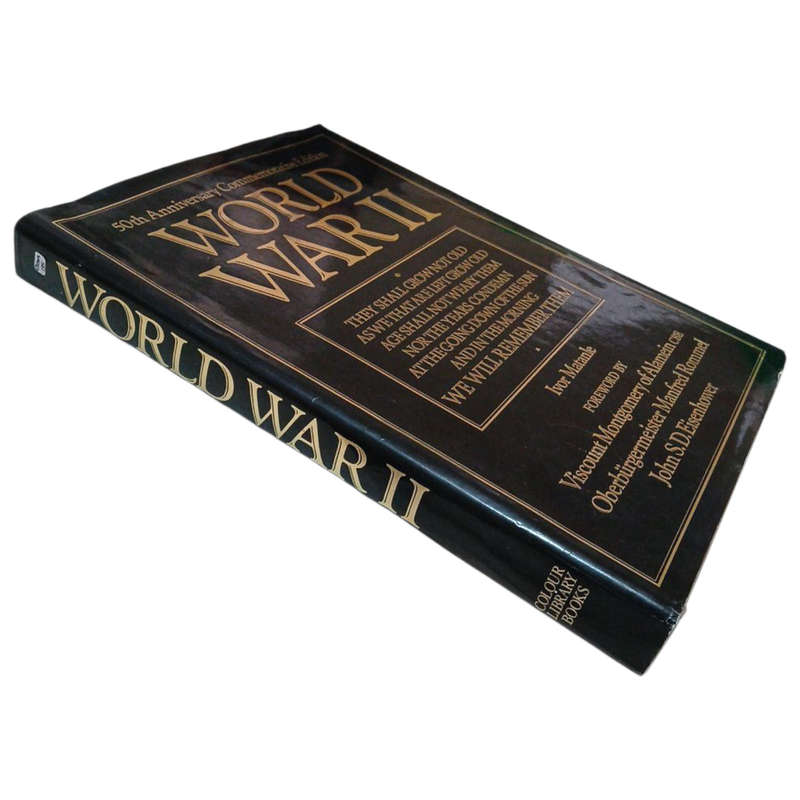 1989 World War 2 50th Anniversary Commemorative Edition By Ivory Matanle Hardcover w/Dustjacket
