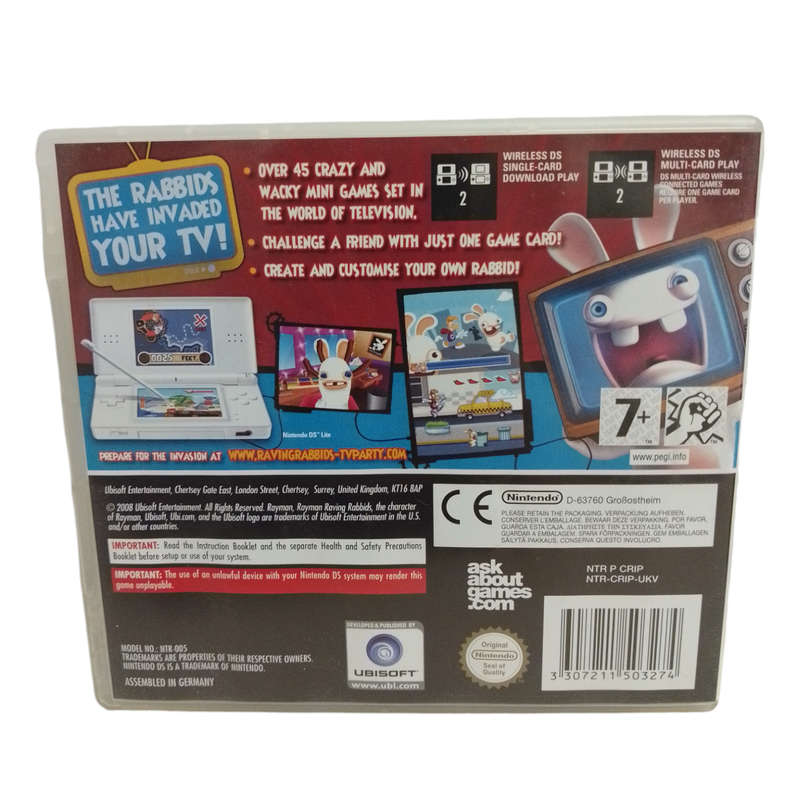 Rayman - Raving Rabbids Nintendo DS