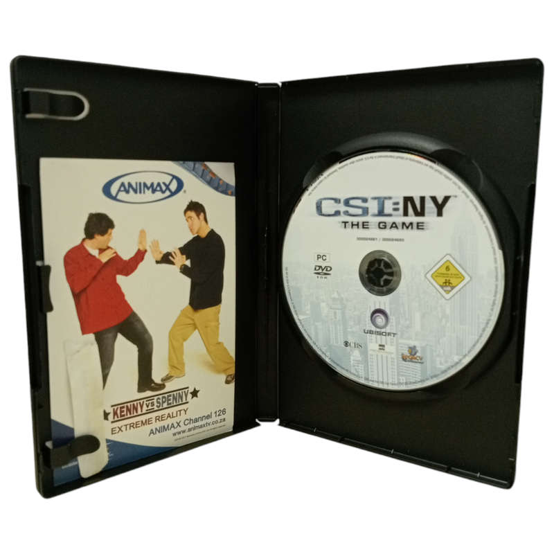CSI: Crime Scene Investigation - NY The Game PC (DVD)