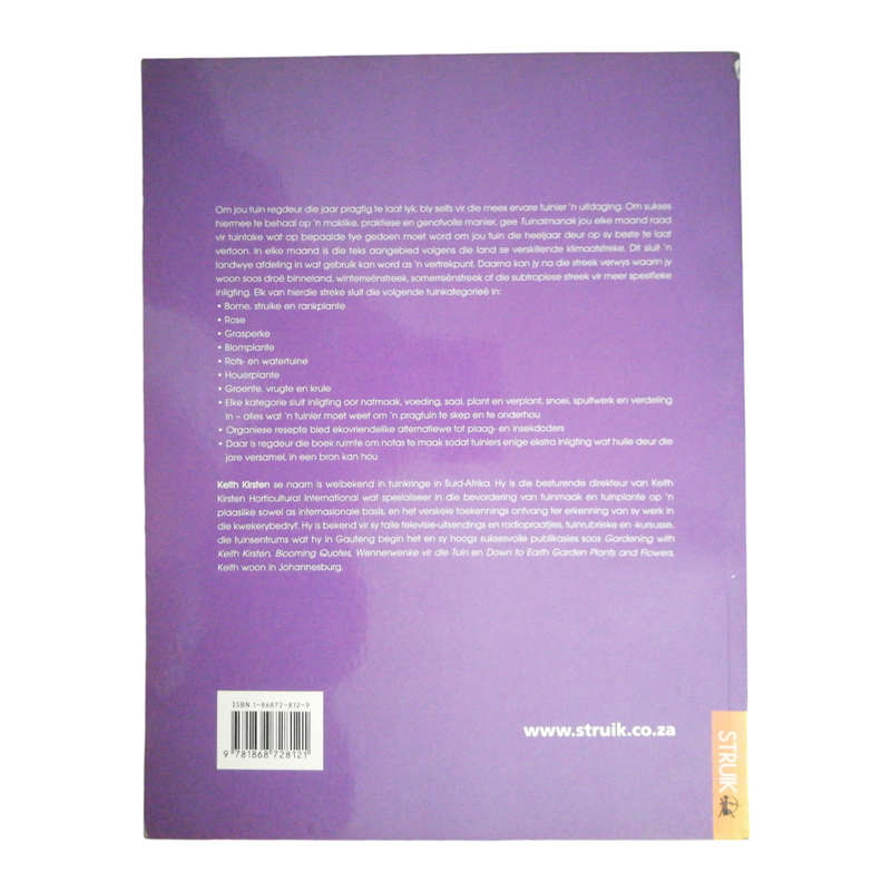 2003 Keith Kirsten Se Tuin Almanak First Edition Softcover