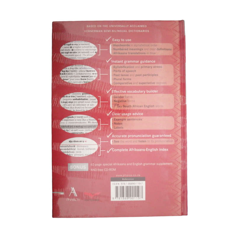 2011 Pharos English Dictionary For South Africa Hardcover w/o Dustjacket