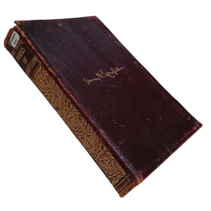 1914 The Poetical Works of H W Longfellow By Collins Clear Type Press Softcover