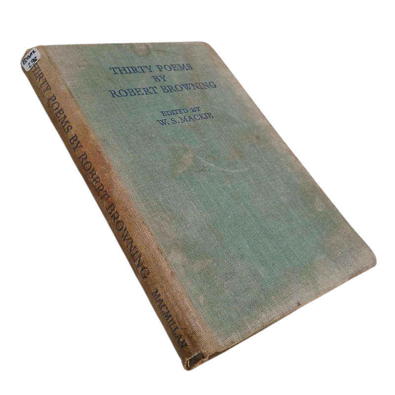 1949 Thirty Poems by Robert Browning Hardcover w/o Dustjacket