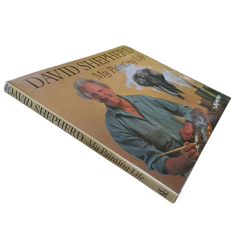 1995 My Painting Life By David Shepherd Hardcover w/Dustjacket