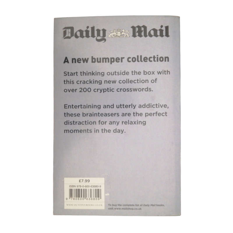2020 Daily Mail Big Book of Cryptic Crosswords Volume 3 Softcover