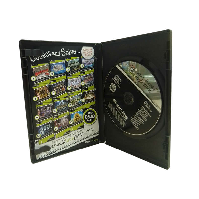 Hidden Object Game - Flux Family Secrets The Ripple Effect PC (CD)