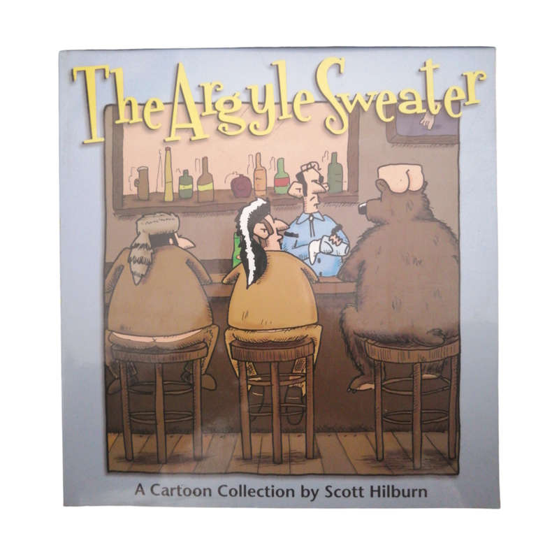 Dead President Walking by Zapiro and The Argyle Sweater by Scott Hilburn 2 Comic Set Softcover
