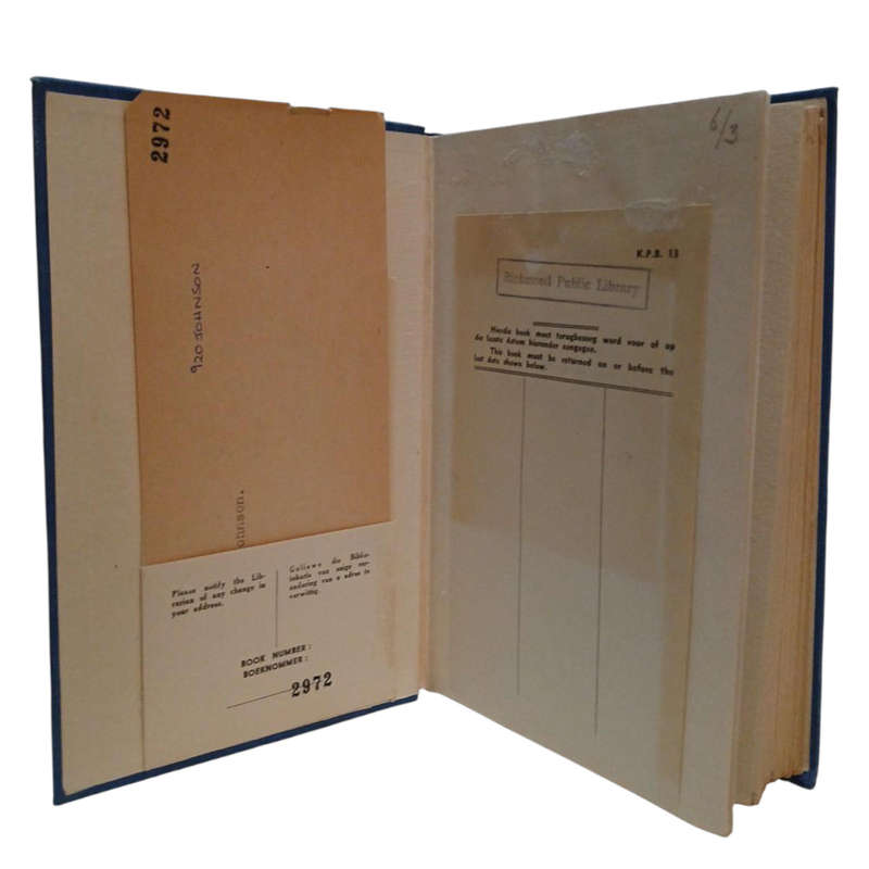 1920 Pussyfoot Johnson by F.A. McKenzie Hardcover w/o Dustjacket