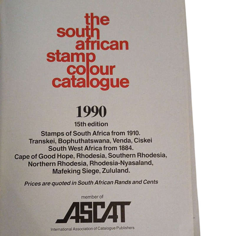 1990 The South African Stam Colour Catalogue Softcover