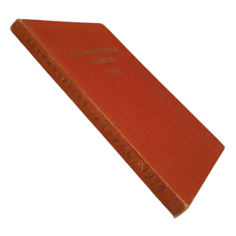 1959 Aeromodeller Annual By D.J.Laidlaw, C.S.Rushbrooke Hardcover w/o Dutjacket