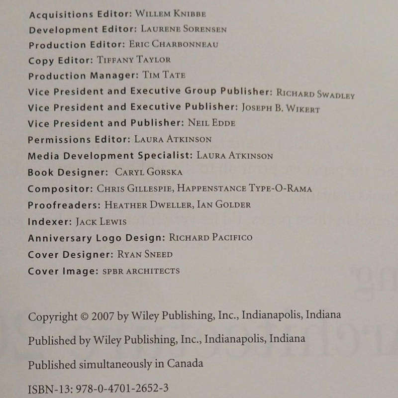 2007 Introducing Revit Architecture 2008 by Eddy Krygiel, Greg Demchank, Tatjana Dzambazova Softcove