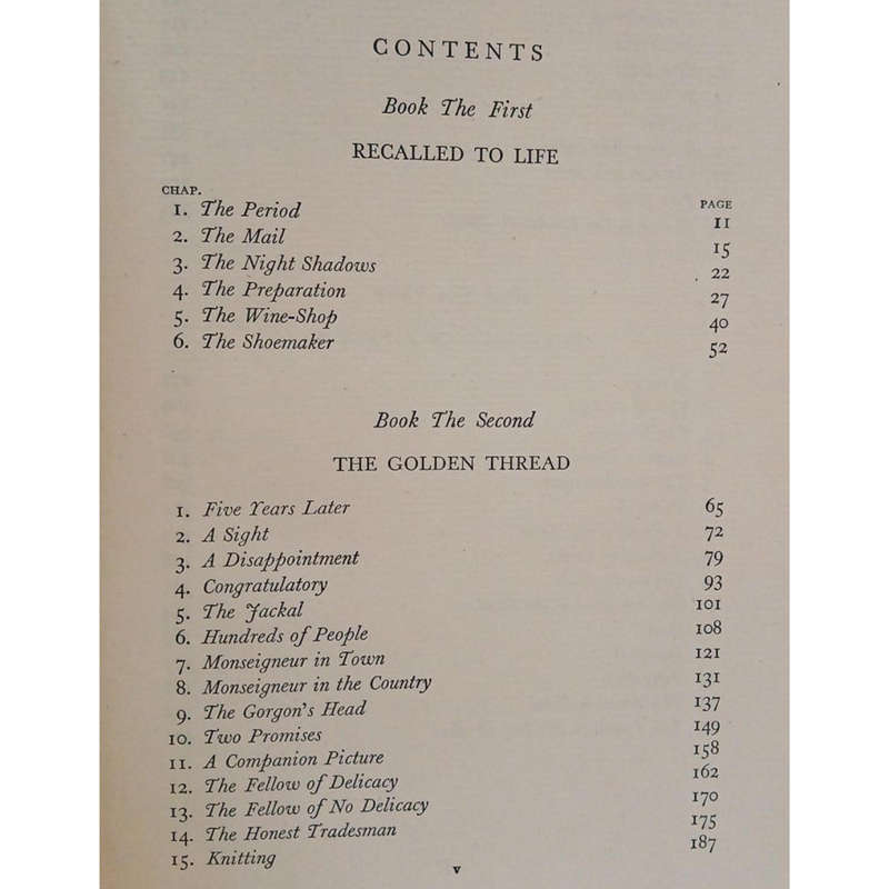 1949 A Tale Of Two Cities By Charles Dickens Hardcover w/Dustjacket