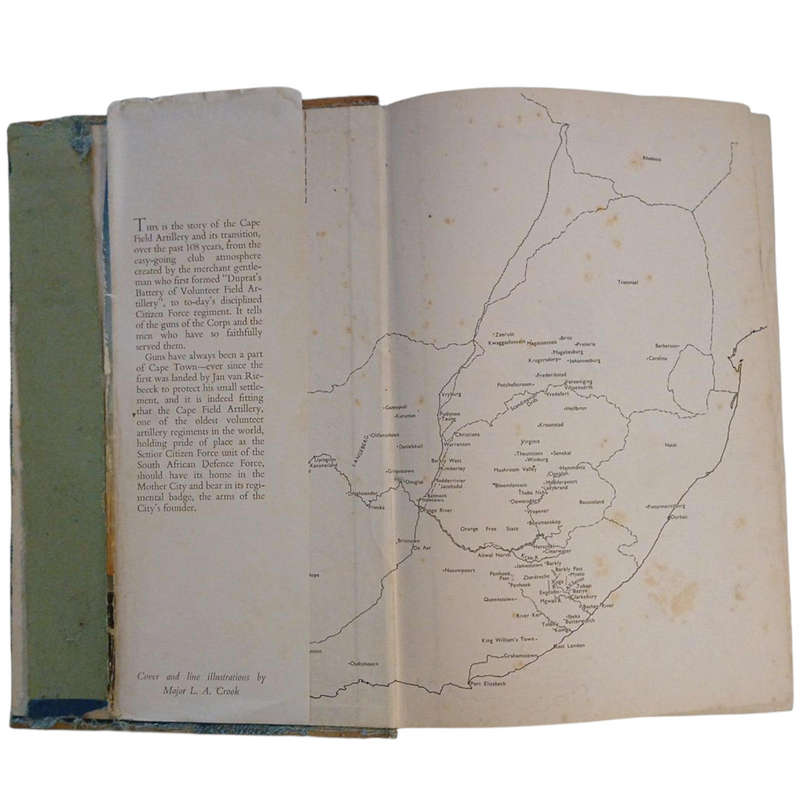1965 Gunners of The Cape, The Story of The Cape Field Artillery  By Neil Orpen Hardcover w/o Dustjac