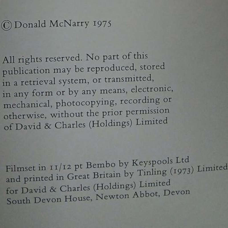 1975 Ship Models in Miniature by Donald McNarry Hardcover w/Dustjacket