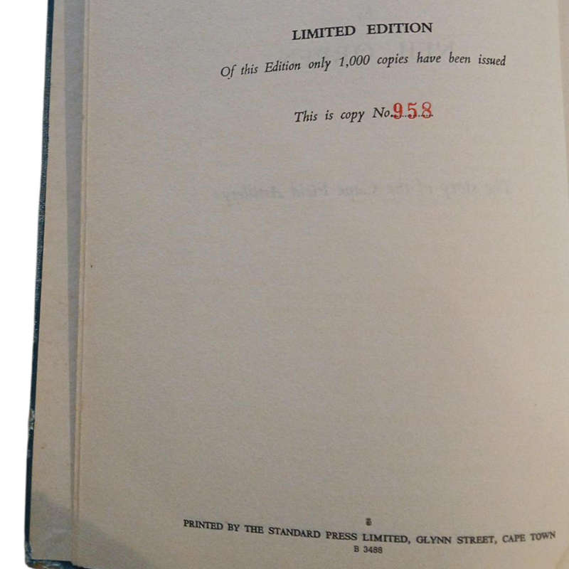1965 Gunners of The Cape By Neil Orpen Hardcover w/Dustjacket