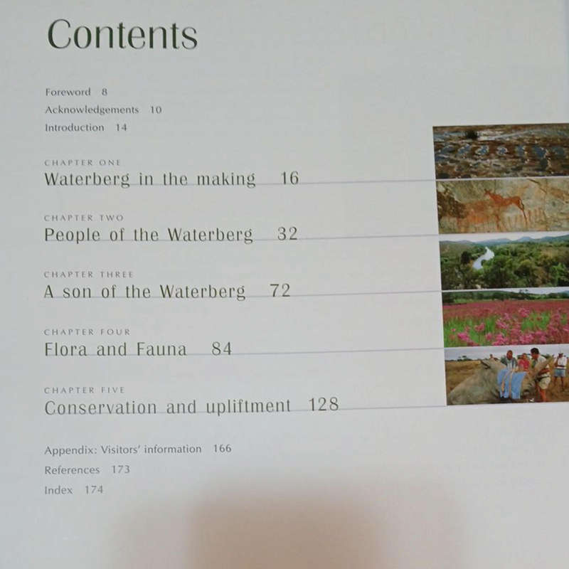 The Waterberg, The Natural Splendours and People By William Taylor Hardcover w/Dustjacket